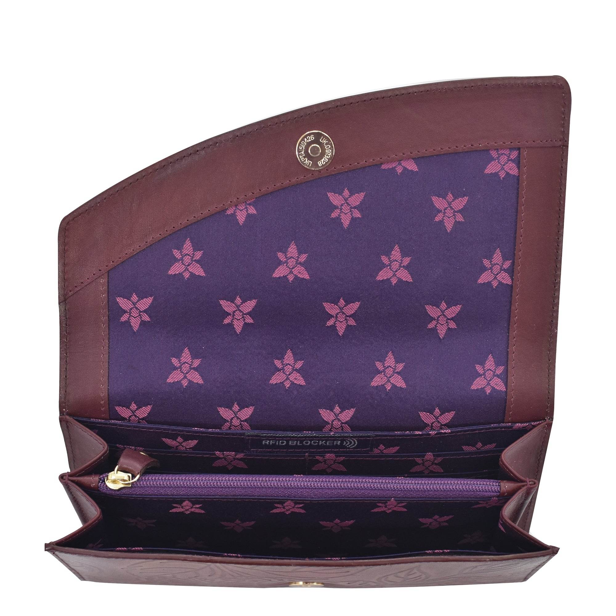 Accordion Flap Wallet - 1174 - Anuschka (IN)