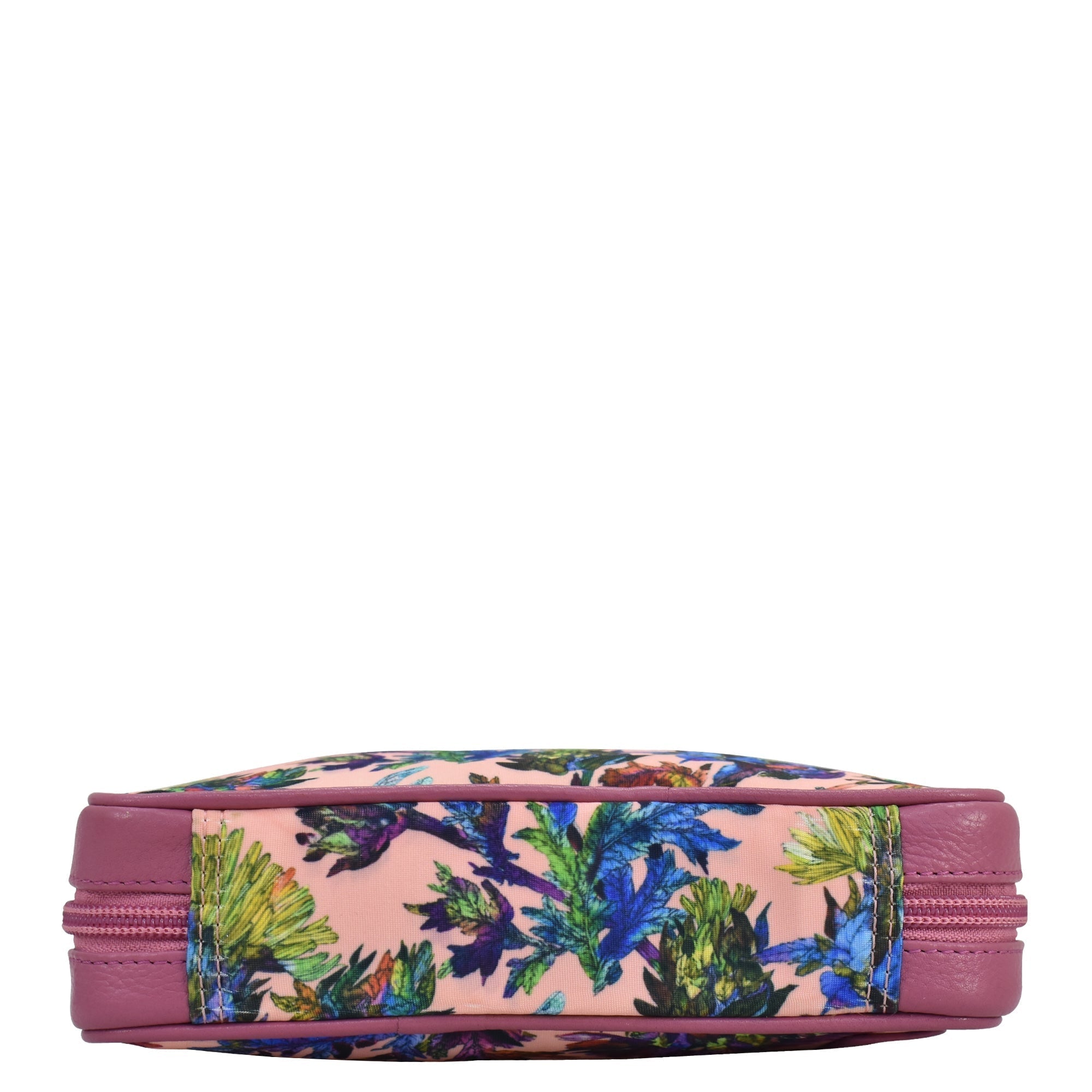 Anuschka Fabric with Leather Trim Travel Jewelry Organizer - 13003