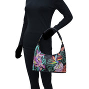 Medium Zip Top Hobo - 371| Anuschka Leather India