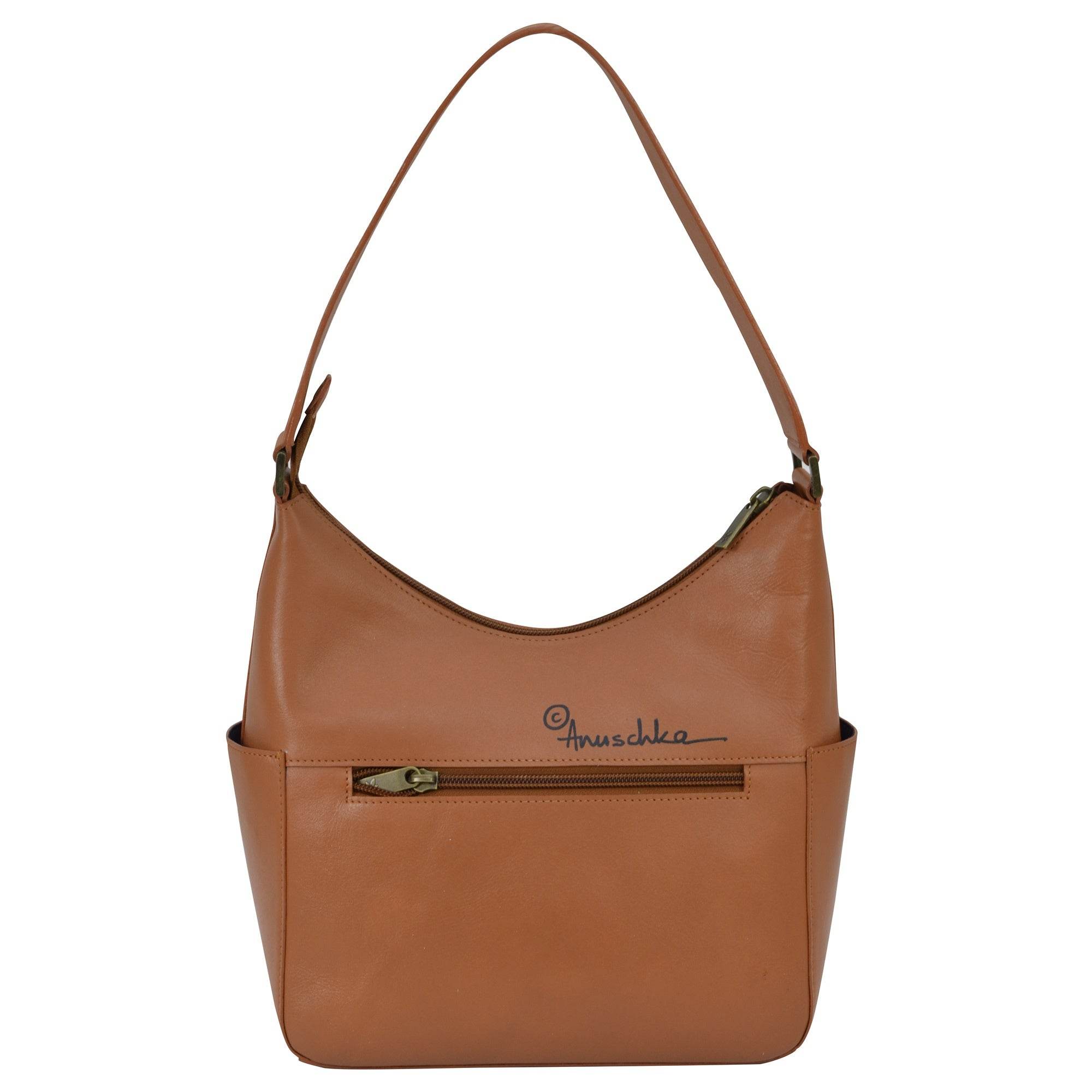 Classic Hobo With Side Pockets - 382 - Anuschka (IN)