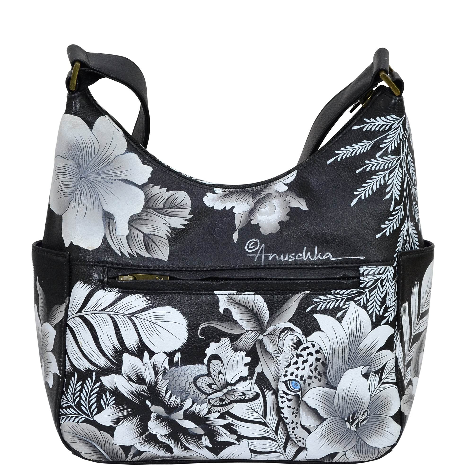Classic Hobo With Side Pockets - 382 - Anuschka (IN)