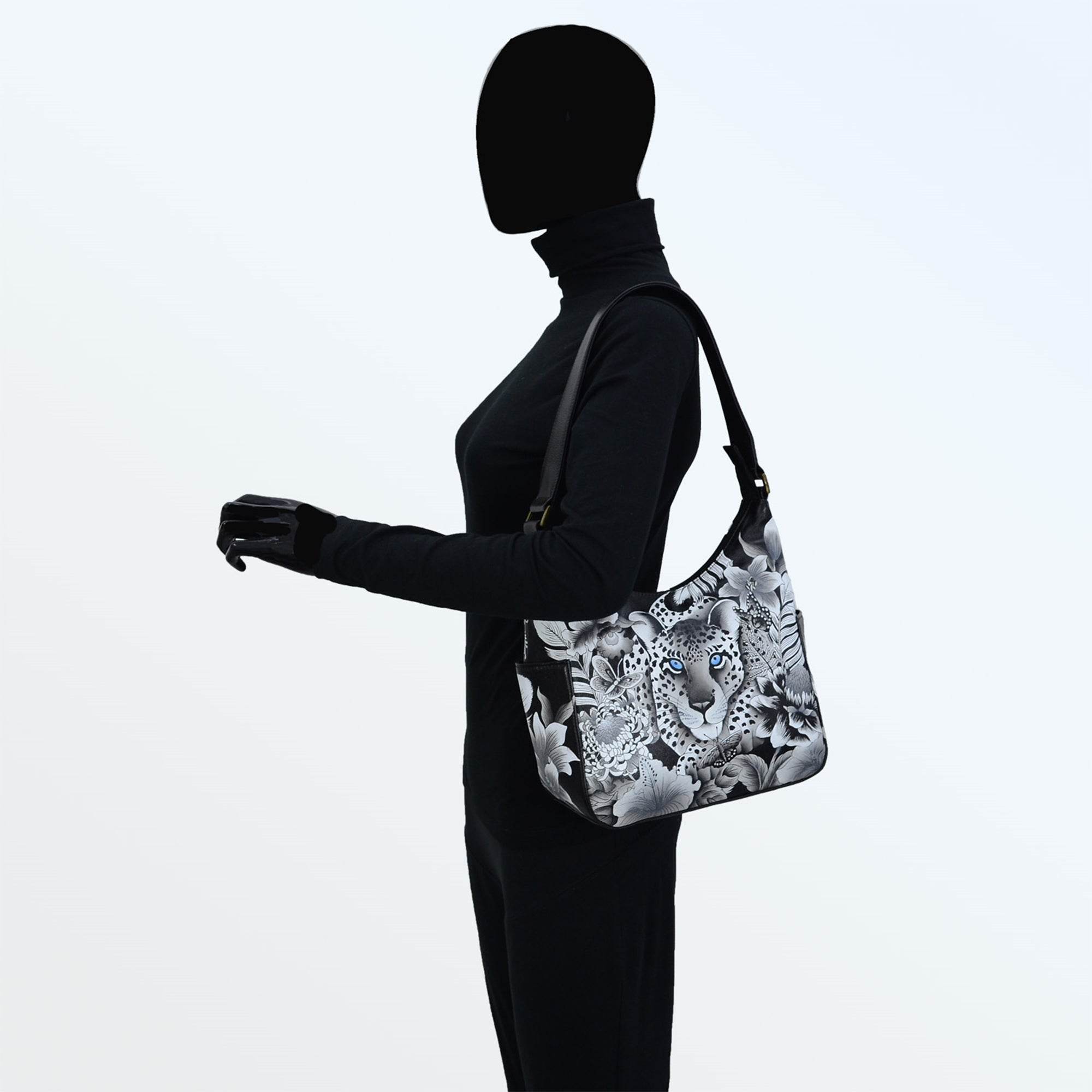 Classic Hobo With Side Pockets - 382 - Anuschka (IN)