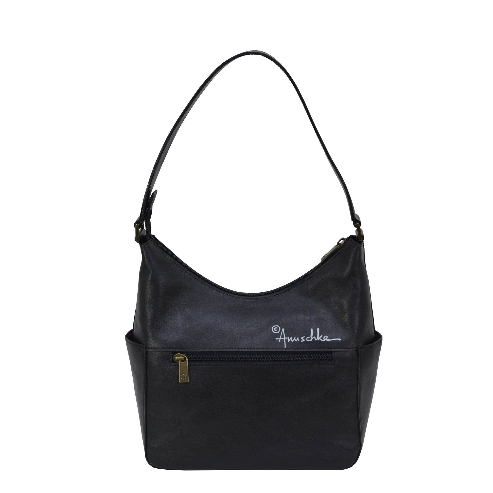 Classic Hobo With Side Pockets - 382 - Anuschka (IN)