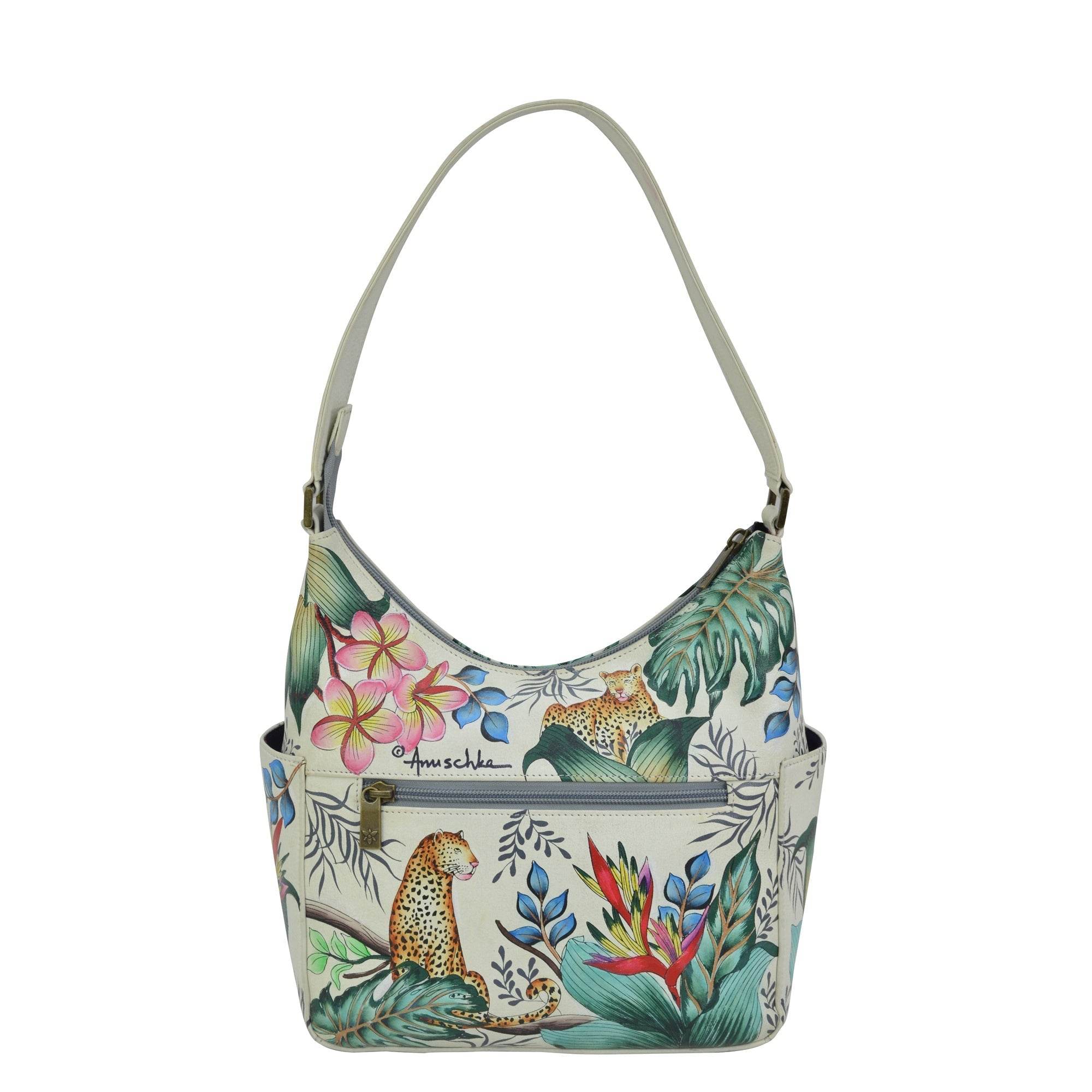 Classic Hobo With Side Pockets - 382 - Anuschka (IN)