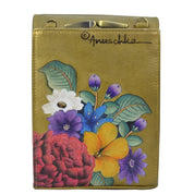 Triple Compartment Crossbody Organizer - 412| Anuschka Leather India