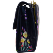 Triple Compartment Crossbody Organizer - 412| Anuschka Leather India