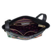 Medium Crossbody With Double Zip Pockets - 447| Anuschka Leather India