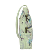 Medium Crossbody With Double Zip Pockets - 447| Anuschka Leather India