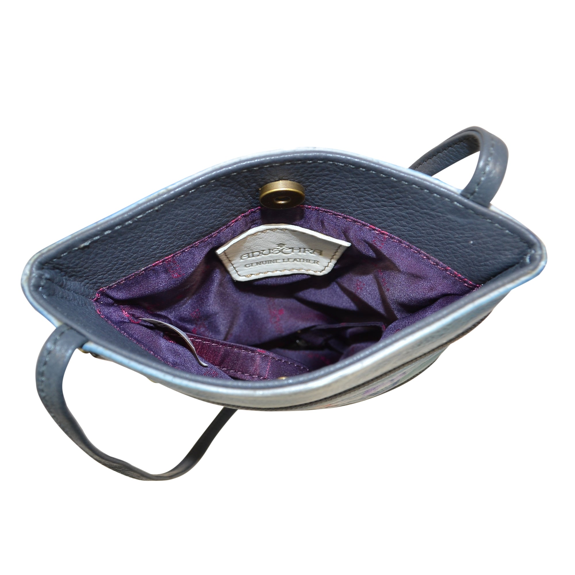 Mini Double Zip Travel Crossbody - 448| Anuschka Leather India