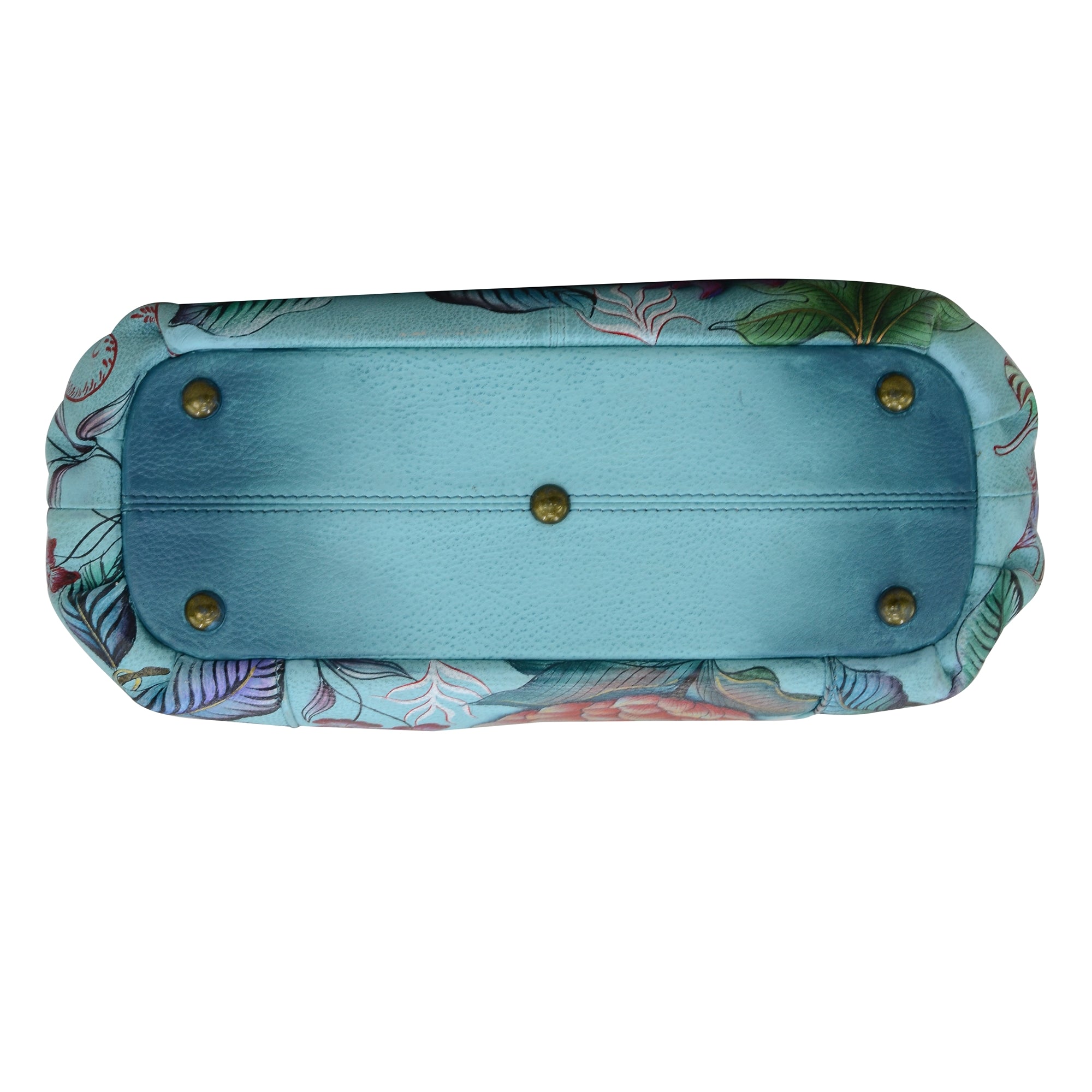 Triple Compartment Satchel - 469| Anuschka Leather India