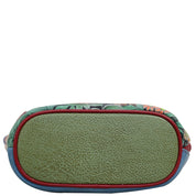 Organizer Crossbody With Extended Side Zipper - 493| Anuschka Leather India