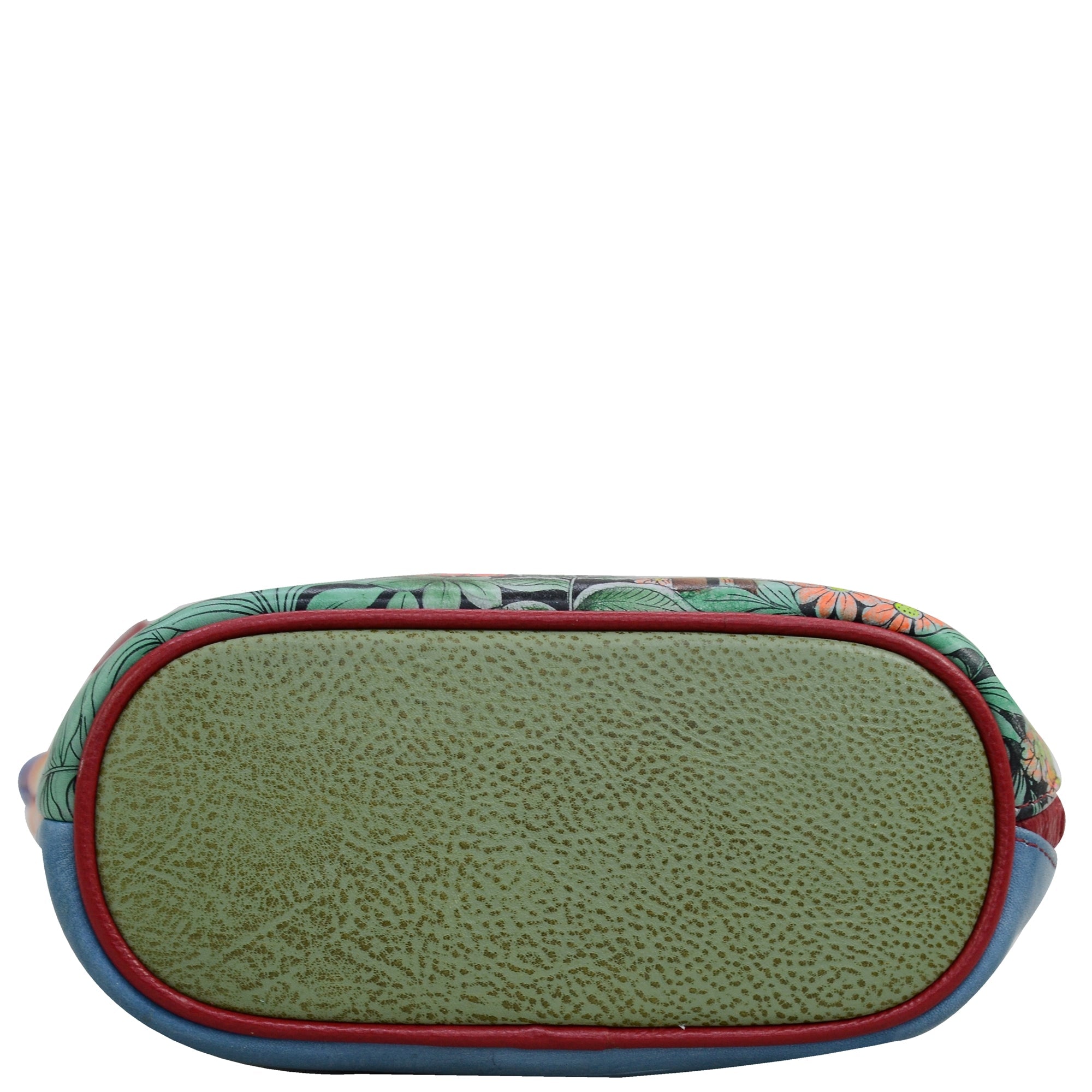 Organizer Crossbody With Extended Side Zipper - 493| Anuschka Leather India