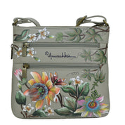 Expandable Travel Crossbody - 550| Anuschka Leather India