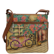 Vintage Bicycle Expandable Travel Crossbody - 550