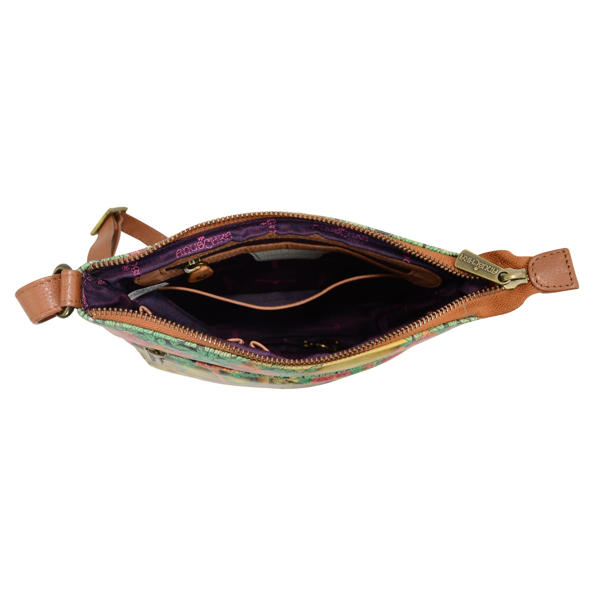 Expandable Travel Crossbody - 550| Anuschka Leather India