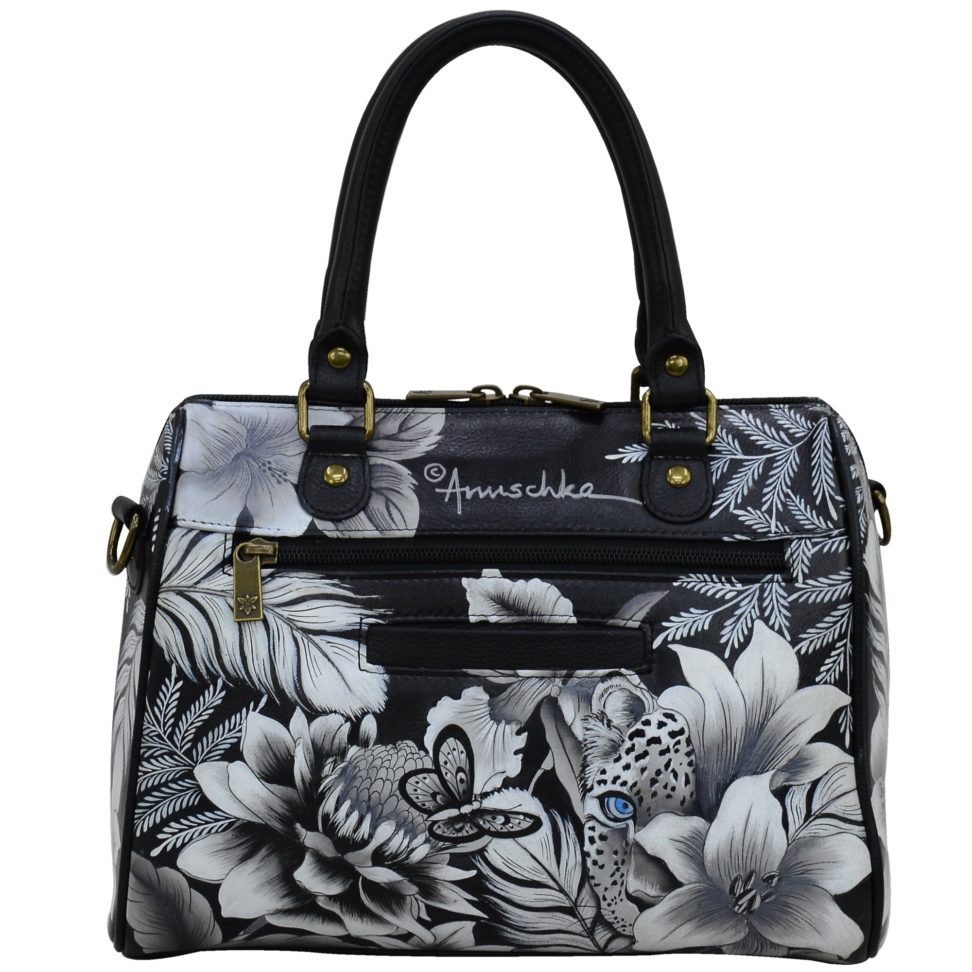 Zip Around Classic Satchel - 625| Anuschka Leather India