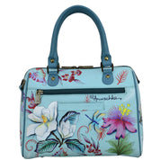 Zip Around Classic Satchel - 625| Anuschka Leather India