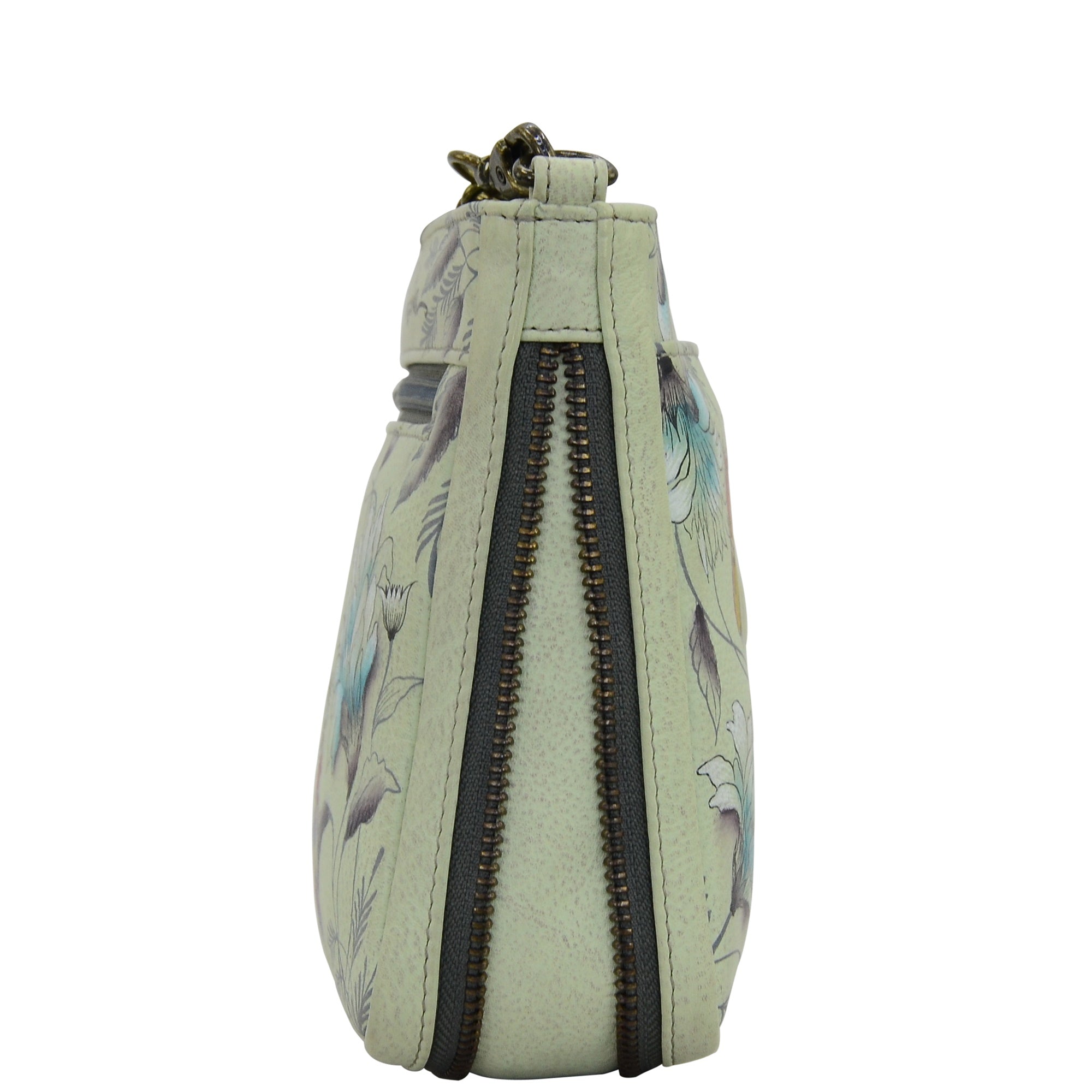 Compact Crossbody With Front Pocket - 636| Anuschka Leather India