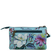 Organizer Crossbody With RFID Protection - 637| Anuschka Leather India