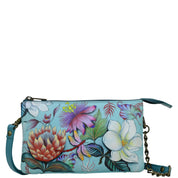 Organizer Crossbody With RFID Protection - 637| Anuschka Leather India