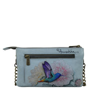 Organizer Crossbody With RFID Protection - 637| Anuschka Leather India
