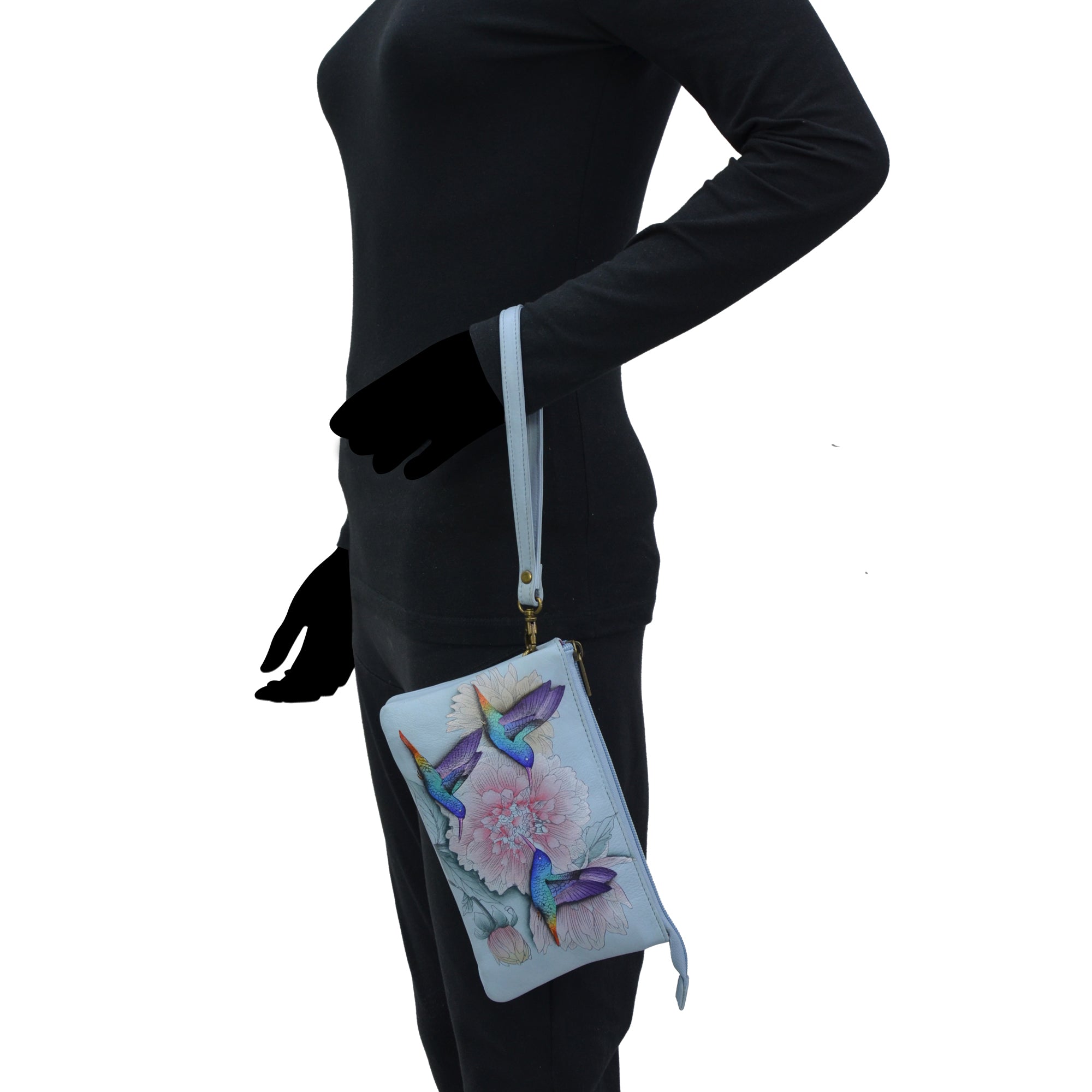 Organizer Crossbody With RFID Protection - 637| Anuschka Leather India