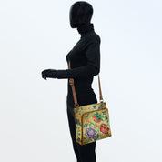 Crossbody With Front Zip Organizer - 651| Anuschka Leather India
