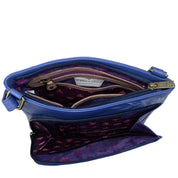 Crossbody With Front Zip Organizer - 651| Anuschka Leather India