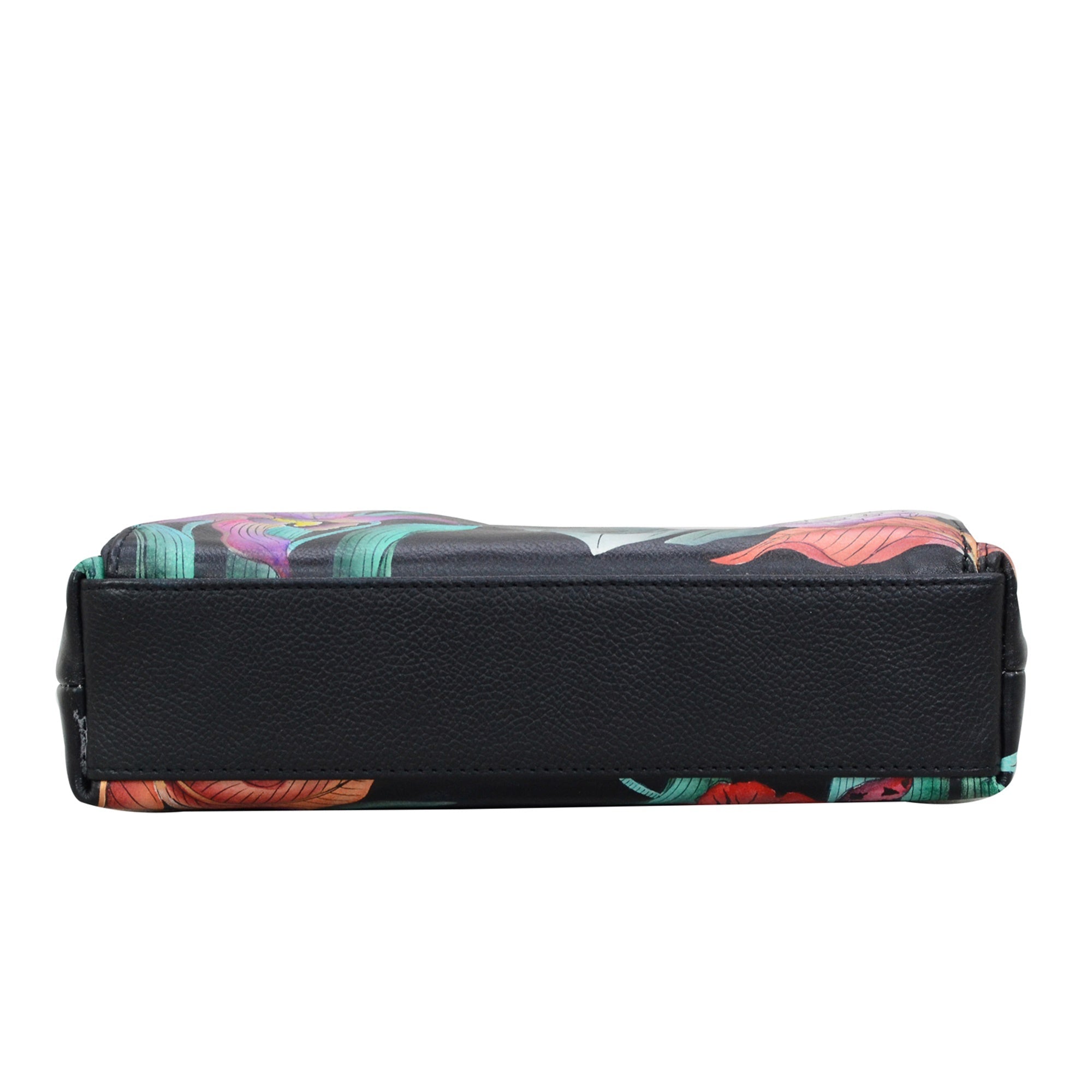 Crossbody With Front Zip Organizer - 651| Anuschka Leather India