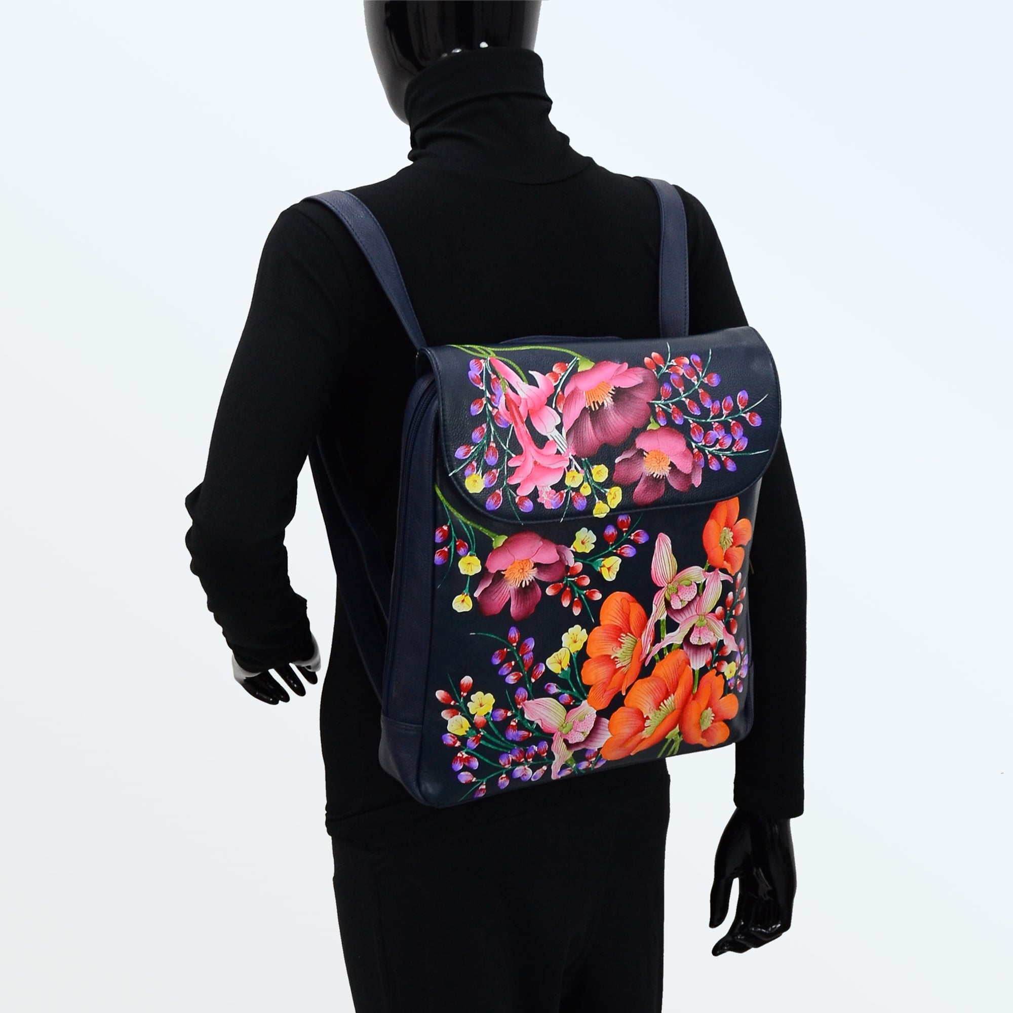 Large Travel Backpack - 661| Anuschka Leather India