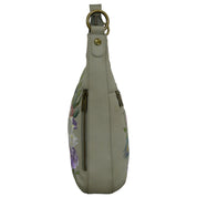 Convertible Slim Hobo With Crossbody Strap - 662| Anuschka Leather India