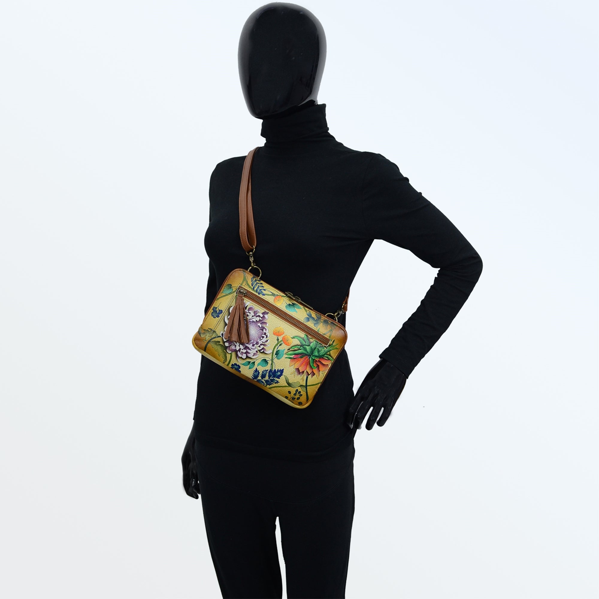 Crossbody/Belt Bag - 663| Anuschka Leather India