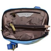 Small Multi Compartment Zip-Around Organizer - 8109| Anuschka Leather India