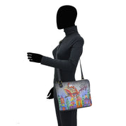 Two-Sided Zip Travel Organizer - 8338| Anuschka Leather India