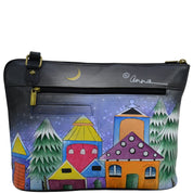 Two-Sided Zip Travel Organizer - 8338| Anuschka Leather India