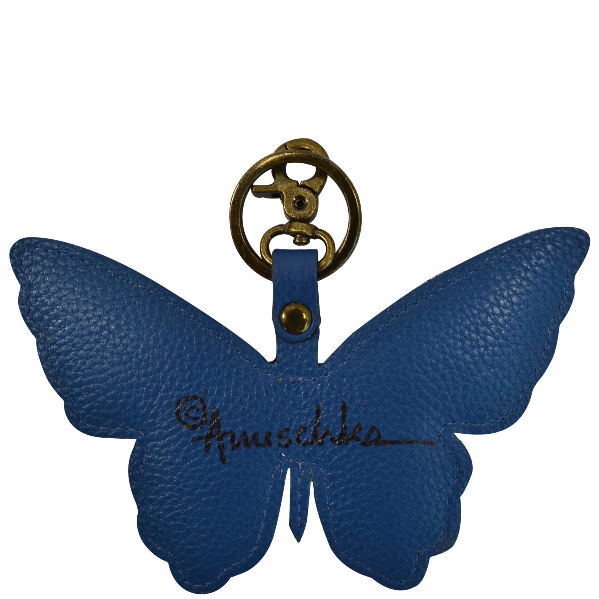 Painted Leather Bag Charm - K0007| Anuschka Leather India
