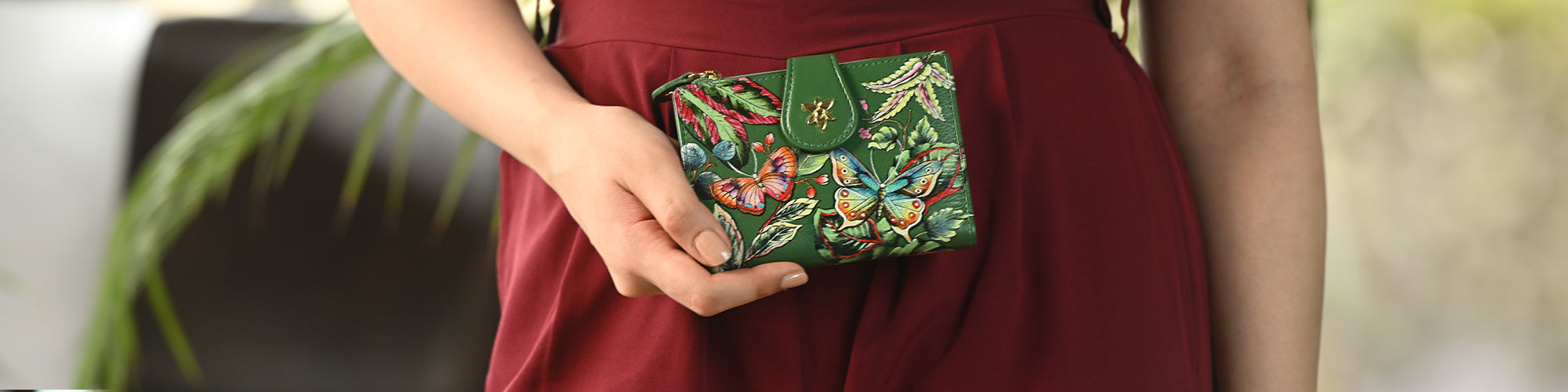 Small Handpainted Wallets Collection