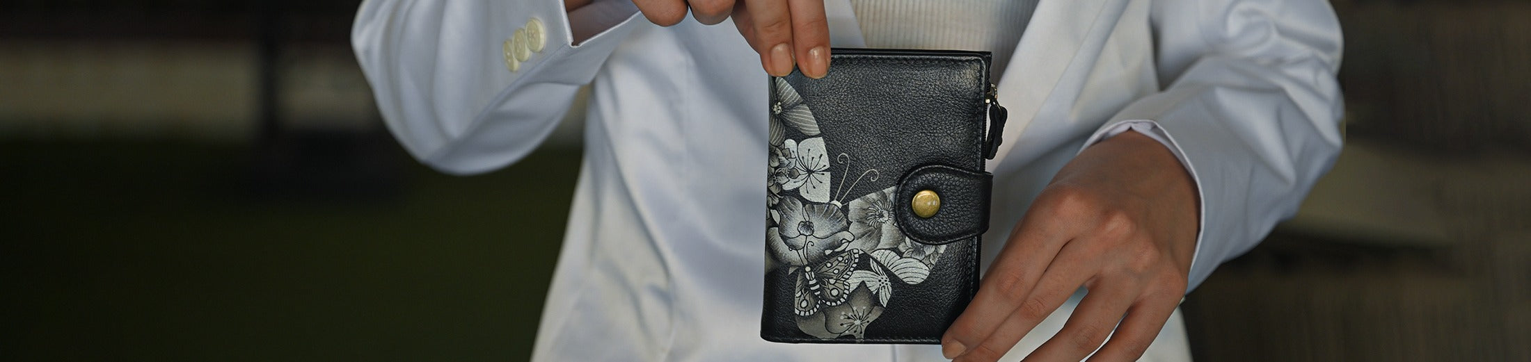 Anna Two Fold Clutch Wallet Collection