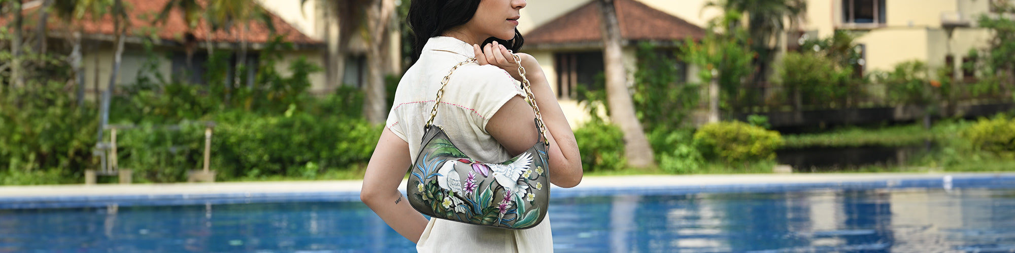 Genuine Leather Hobo Handbags & Purses