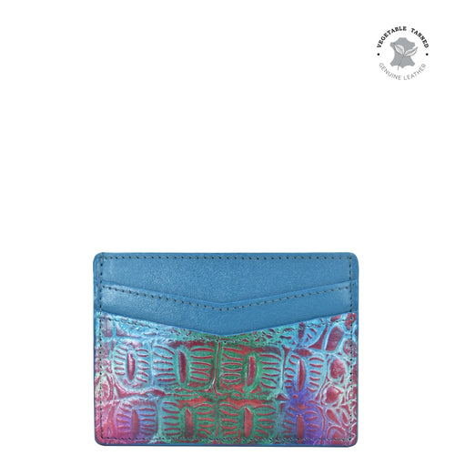 Croc Embossed Day Dream Credit Card Case - 1032