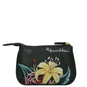 Vintage Floral Medium Zip Pouch - 1107