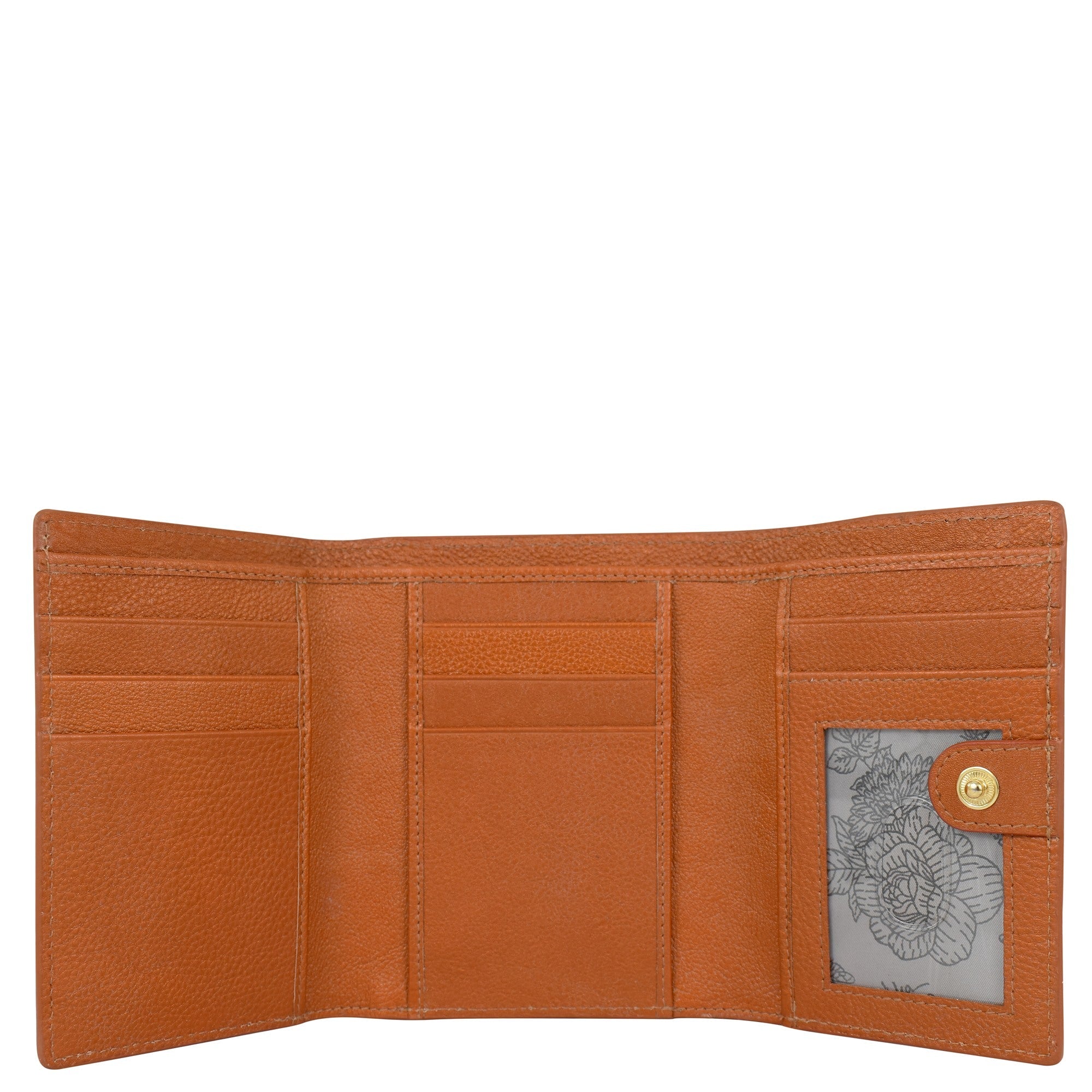 RFID Blocking Small Flap French Wallet - 1138