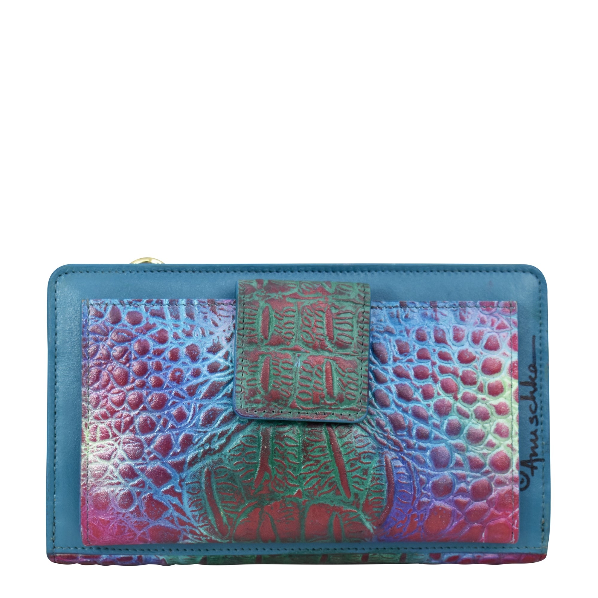 Croc Embossed Daydream Organizer Wallet Crossbody - 1149