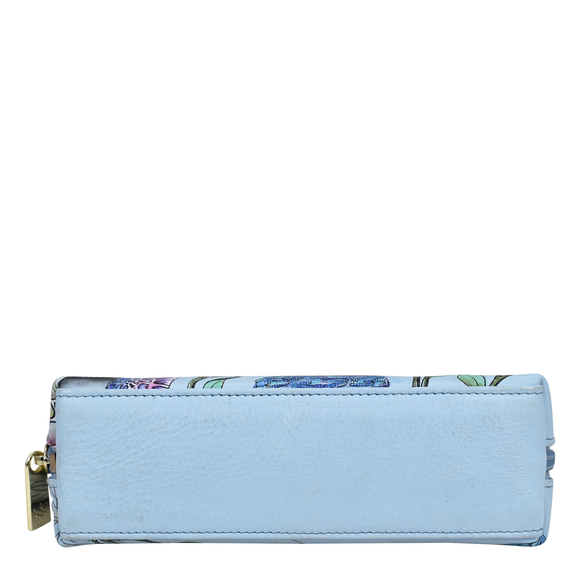 Anuschka Medium Zip-Around Eyeglass/Cosmetic Pouch - 1163 on a white background.