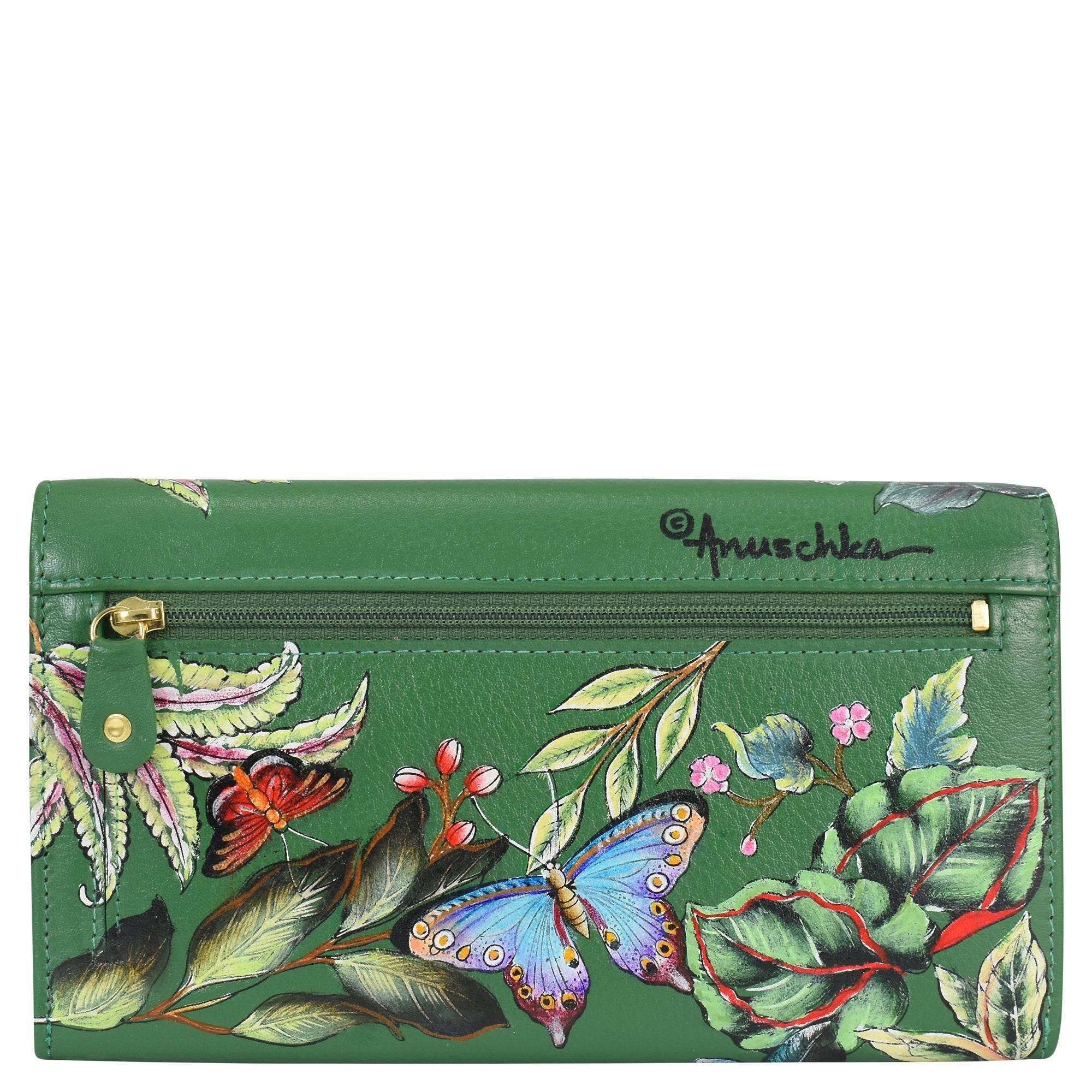 Accordion Flap Wallet - 1174 - Anuschka (IN)