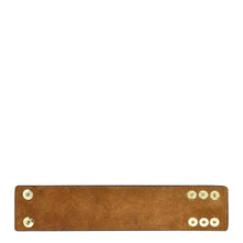 Load image into Gallery viewer, Anuschka&#39;s Painted Leather Cuff - 1176 with antique hardware on a white background.
