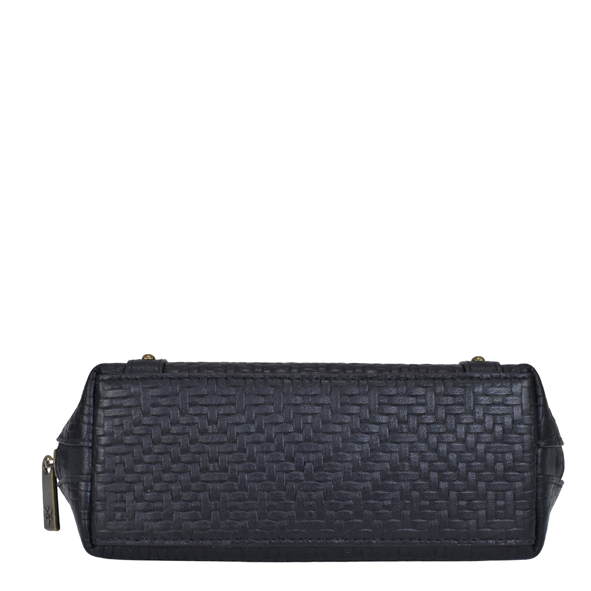 Heritage Leather Zippered Cosmetic Pouch - 1908