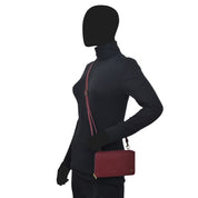 Heritage Leather Crossbody Organizer - 1932