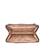 Heritage Leather Crossbody Organizer - 1932