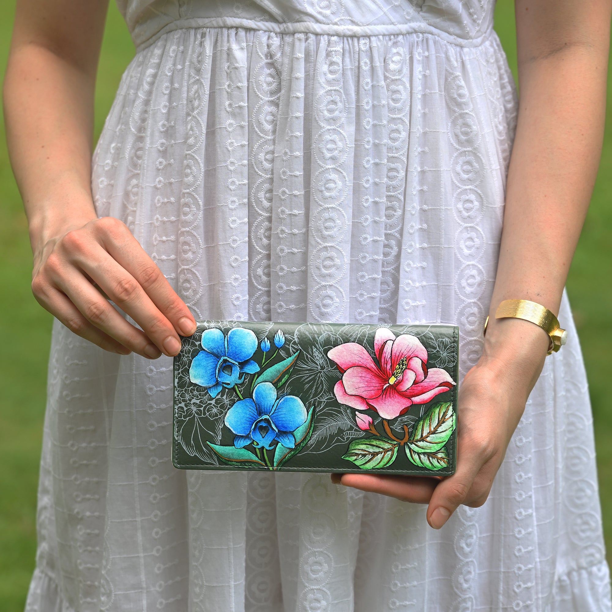 Two Fold Clutch Wallet - 1996